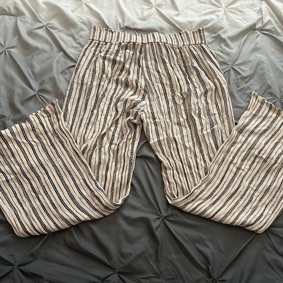 Joe B by Joe Benbasset Striped Linen Casual Pants Size M - Picture 10 of 10